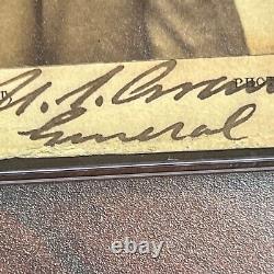 ULYSSES S. GRANT PSA Scarce AUTOGRAPH CDV Photo SIGNED Civil War