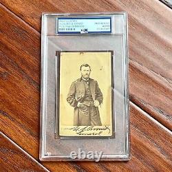 ULYSSES S. GRANT PSA Scarce AUTOGRAPH CDV Photo SIGNED Civil War