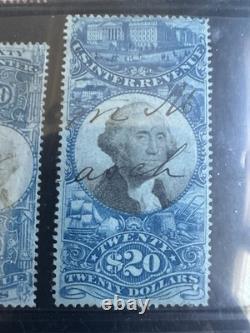 US 1860-1871 REVENUE COLLECTION with R116, R129, Civil War Photo, etc lot of 23