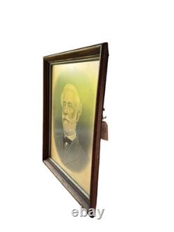 US CIVIL WAR PORTRAIT OF ROBERT E. LEE Antique Original 1860's