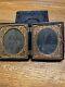 Us Civil War Tintype Double Photo Armed Confederate Militia Union Rare Clean
