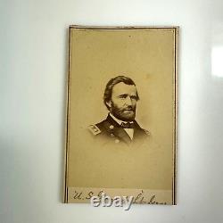 Ulysses S. Grant CDV Civil War Era Photographer Landy Ohio