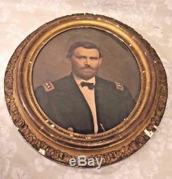 Ulysses S Grant Chromolithograph Middleton & Co in Uniform Civil War 1865