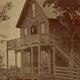 Uncased 1/4 Plate Civil War Era Tintype Civil War Era Of Country Store With Sign