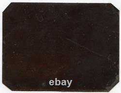 Uncased 1/4 plate Civil War era tintype Civil War era of country store with Sign