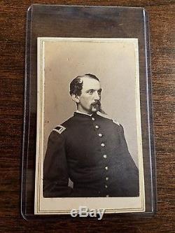 Unidentified Union Civil War Officer Alexander Gardner Photograph Cdv