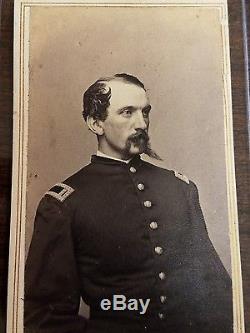 Unidentified Union Civil War Officer Alexander Gardner Photograph Cdv