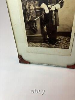 Union Civil War Officer by James Presley Ball African American Photographer CDV