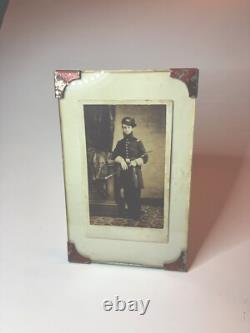 Union Civil War Officer by James Presley Ball African American Photographer CDV