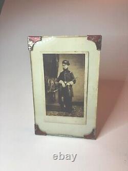 Union Civil War Officer by James Presley Ball African American Photographer CDV