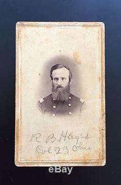 Union General Rutherford B. Hayes Civil War CDV