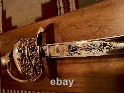 United States Historical Society 1988 Robert E. Lee Civil War Confederate Saber