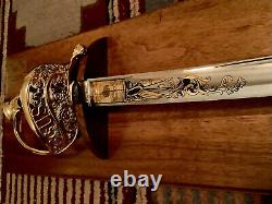 United States Historical Society 1988 Robert E. Lee Civil War Confederate Saber