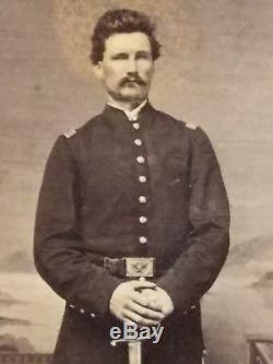 Unknown Union Civil War Officer CDV Image