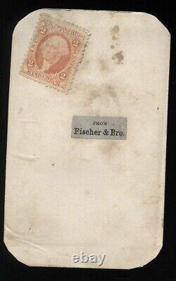 Unpublished CDV Confederate Colonel John Mosby The Gray Ghost Rare CDV Photo
