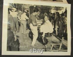 VTG 1930s PHOTO ALBUM! UNION ARMY CIVIL WAR REENACTMENT! HORSES/SOLDIERS/OFFICER