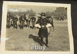 VTG 1930s PHOTO ALBUM! UNION ARMY CIVIL WAR REENACTMENT! HORSES/SOLDIERS/OFFICER