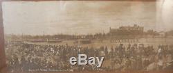 VTG CIVIL WAR RUSSELL BROS. PANORAMIC PHOTOGRAPH, TENNESSEE 3rd INFANTRY REVIEW
