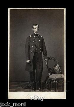 Very Rare CDV Photo Civil War General H. L. Wallace by Fassett Chicago