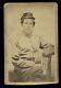 Very Rare Cdv Of Civil War Soldier Eugene Trask Killed By Indians 1863 Photo