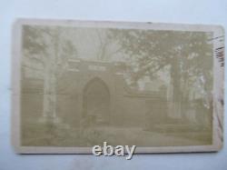 Very Rare Civil War Period Carte de Visite Photo, Washington Tomb at Mt. Vernon
