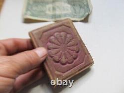 Very Rare Large Antique Gem Size Tintype Album, Civil War, VICTORIAN, FULL