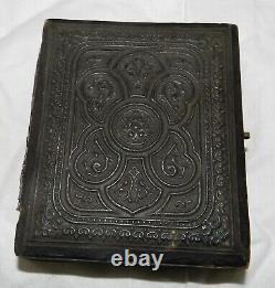 Vintage Ambrotype Photograph of Civil War Soldier with Kepi Hat in case