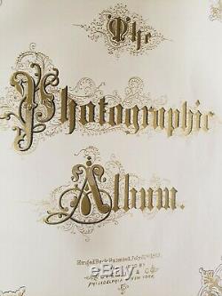Vintage Antique 1800s 1863 Victorian-civil war era Album Tintype Sepia photo