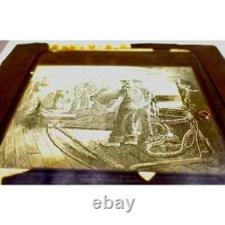 Vintage Civil War Photographs Glass Slides Soldiers, Battlefields, Shipyards