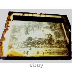 Vintage Civil War Photographs Glass Slides Soldiers, Battlefields, Shipyards