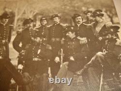 Vintage Civil War Soldiers Officers rare pictures