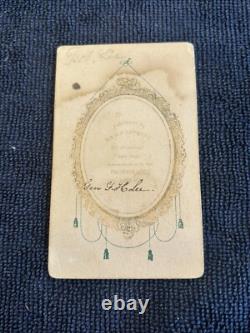 Vintage E & H. T. Anthony Civil War CDV Of General Fitzhugh Lee CSA Signed