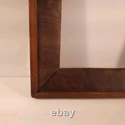 Vintage Harlequin Pair Of Civil War Era Wood Picture Frames c. 1860 Original