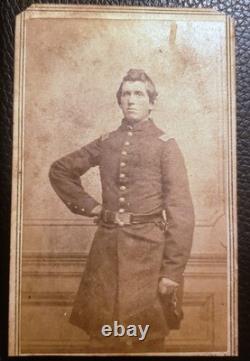 WIA 73rd New York Infantry Civil War CDV Photograph
