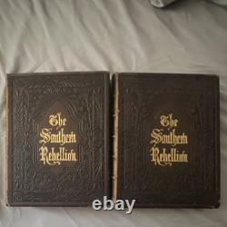 W. A. Crafts Civil War Illustrated Book, Leather, Samuel Walker & Co, 1867