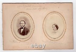 W. C. Flagg Civil War IRS Lincoln Politician Autograph Signed CDV Photos Lot