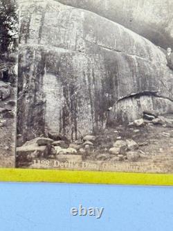 Webster & Albee Civil War Devil's Den Gettysburg PA Stereoview photo Rochester