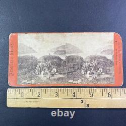West Point Artillery Drill Civil War New York Stereoview J. P. Soule c1865 Y13608