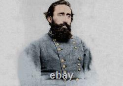 William B. Bate, Chickamauga Tennessee Confederate Civil War General Tintype