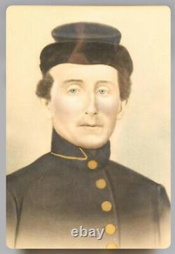 YOUNG UNION CIVIL WAR SOLDIER STANBERRY, MO Missouri -Original Pastel Painting
